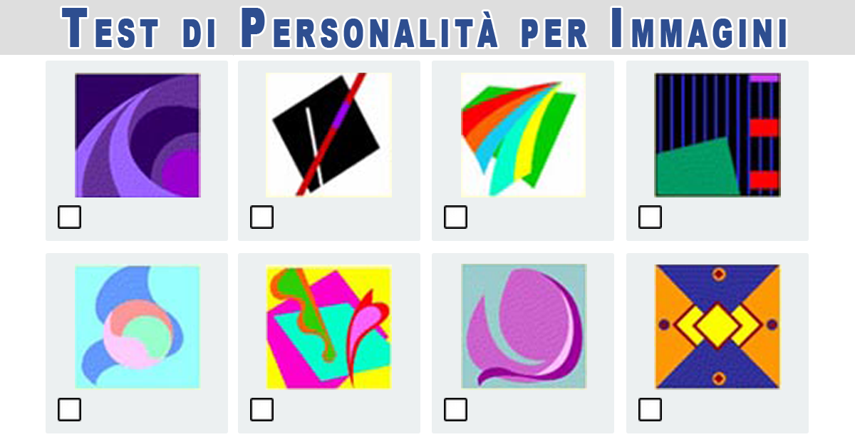 Test di Personalità per Immagini