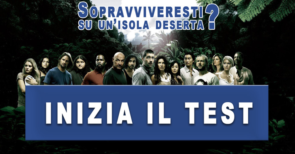 sopravviveresti su un'isola deserta INIZIA